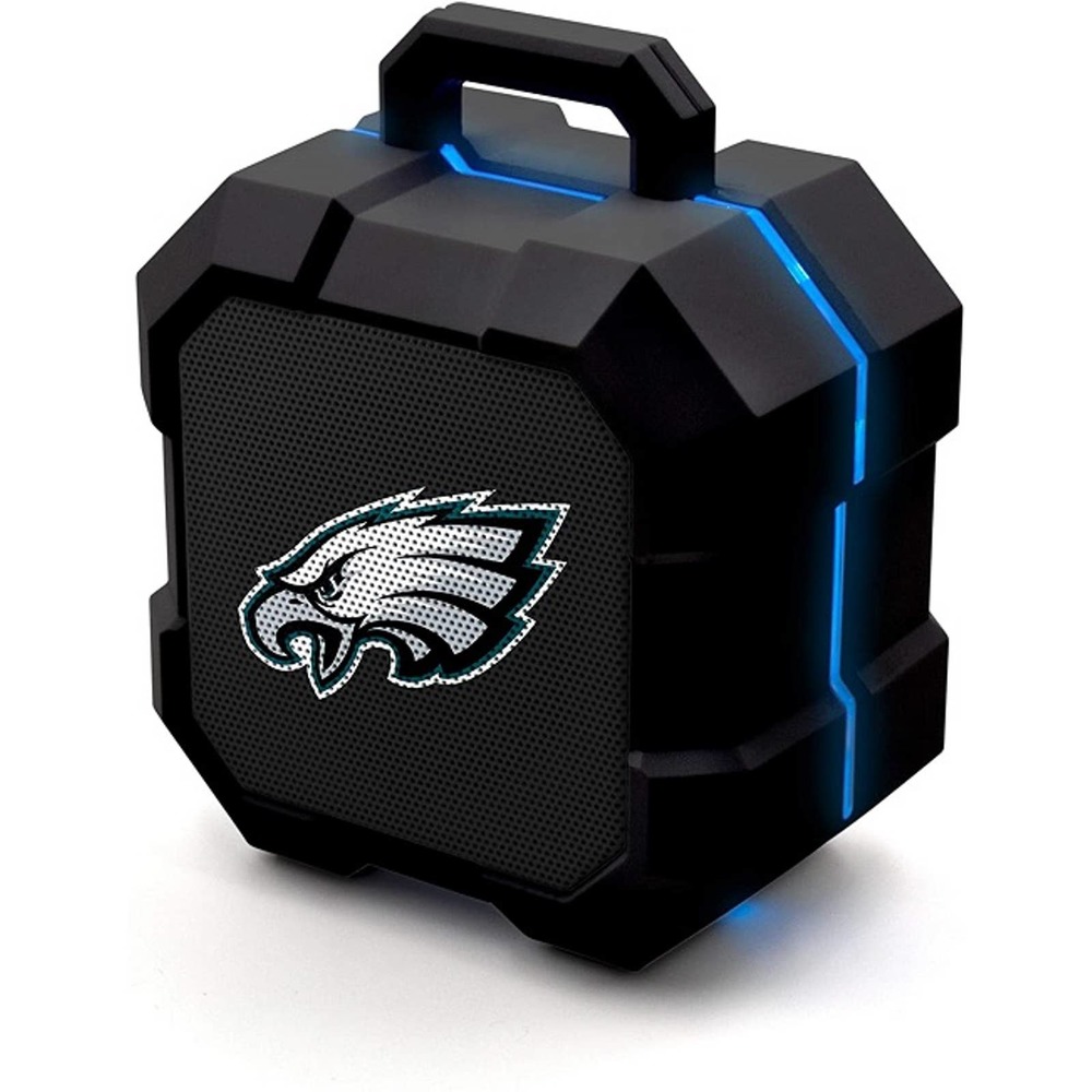 NFL Philadelphia Eagles Speaker Wireless Bluetooth Shockbox LED  Portabl…